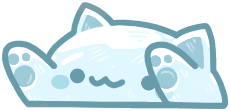 Ice Carved Cat